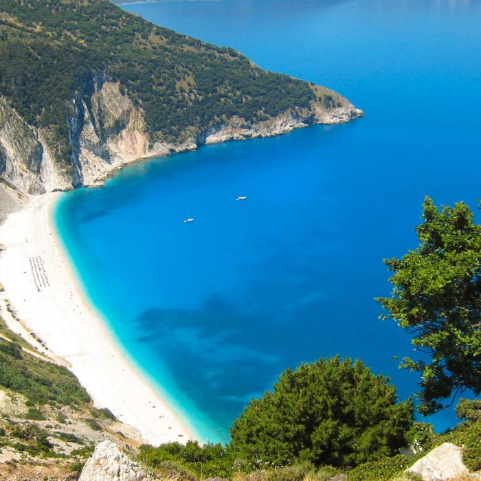 Myrtos beach