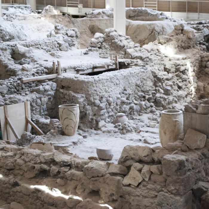 Santorini - Aktoriti archaeological site